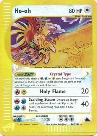 Ho-oh  Pokemon card