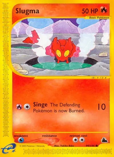 Slugma (99)  Pokemon card