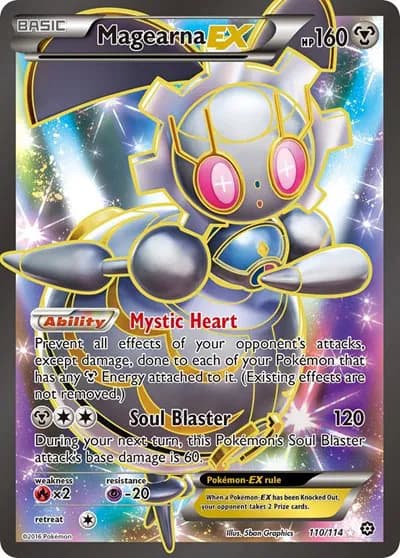 Magearna EX (Full Art)  Pokemon card