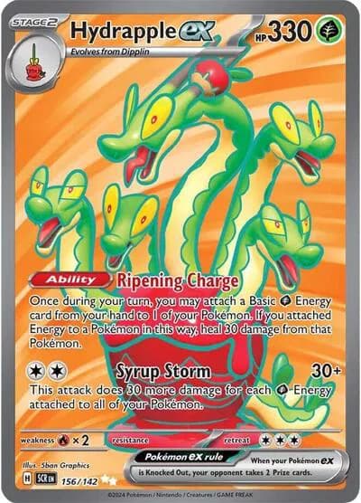 Hydrapple ex  Pokemon card