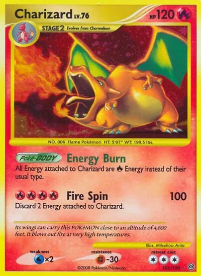 Charizard  Pokemon card