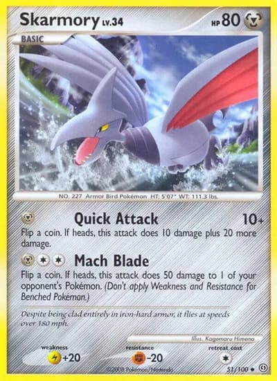 Skarmory  Pokemon card
