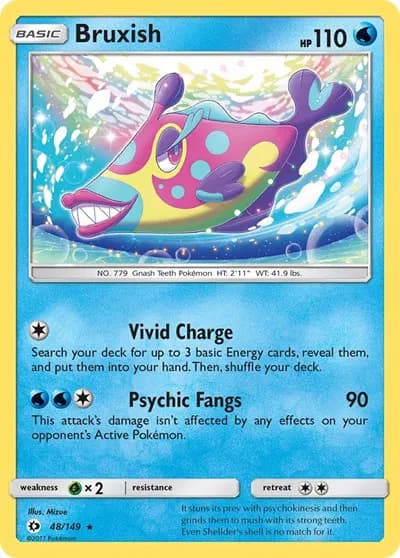 Bruxish  Pokemon card
