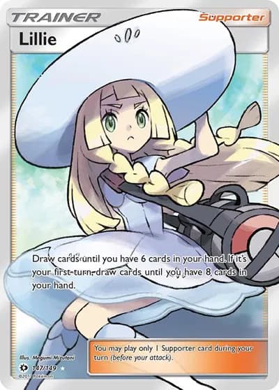 Lillie (Full Art)  Pokemon card
