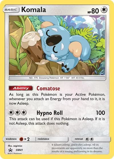 Komala   Pokemon card