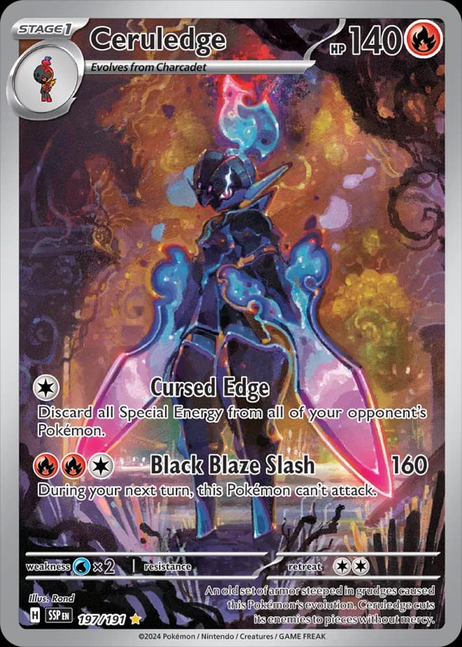 Ceruledge Pokemon card