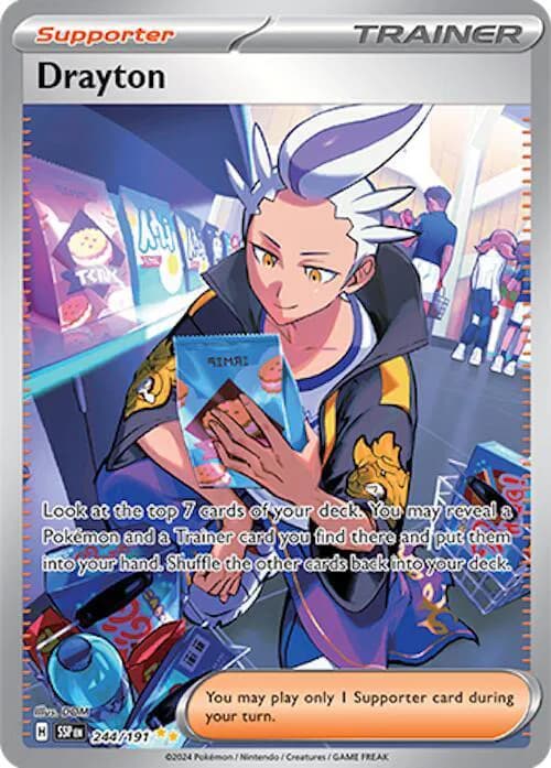 Drayton Pokemon card