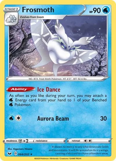 Frosmoth  Pokemon card