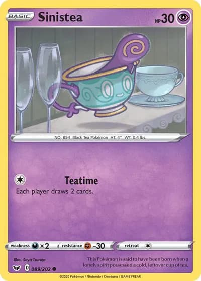 Sinistea  Pokemon card