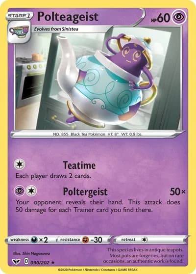 Polteageist  Pokemon card