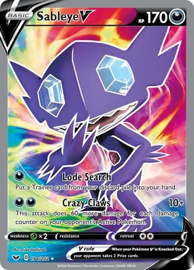 Sableye V (Full Art)  Pokemon card