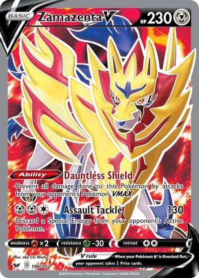 Zamazenta V (Full Art)  Pokemon card