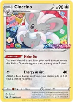 Cinccino (Prerelease)  Pokemon card