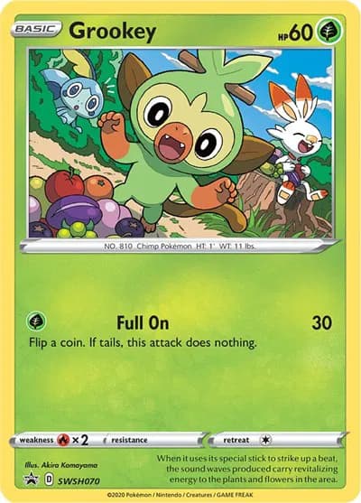 Grookey  Pokemon card