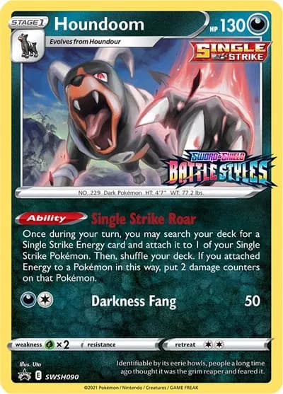 Houndoom (Prerelease)  Pokemon card