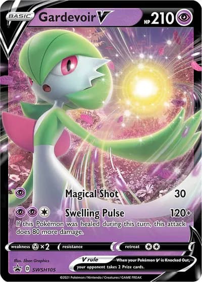 Gardevoir V  Pokemon card