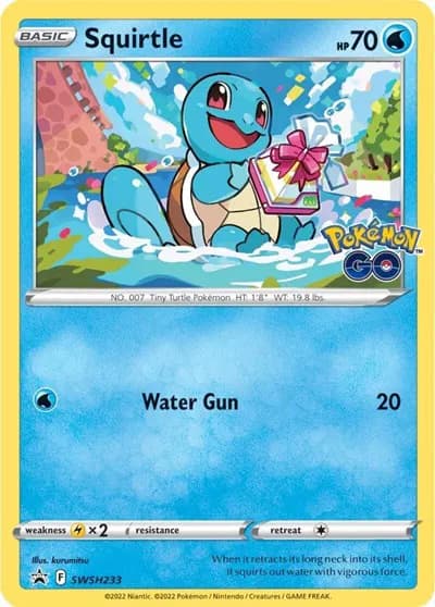 Squirtle  Pokemon card