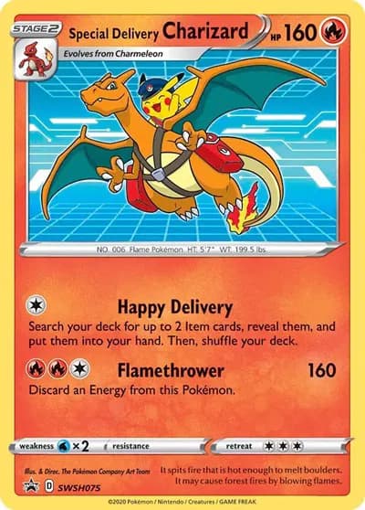 Special Delivery Charizard  Pokemon card