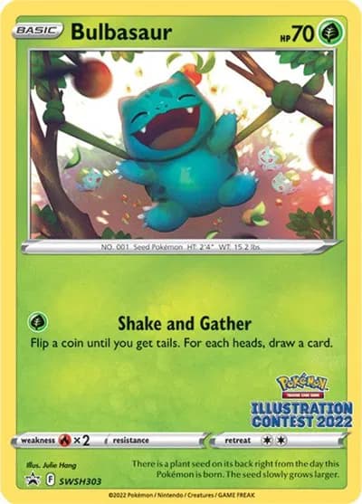 Bulbasaur (Illustration Contest 2022)  Pokemon card