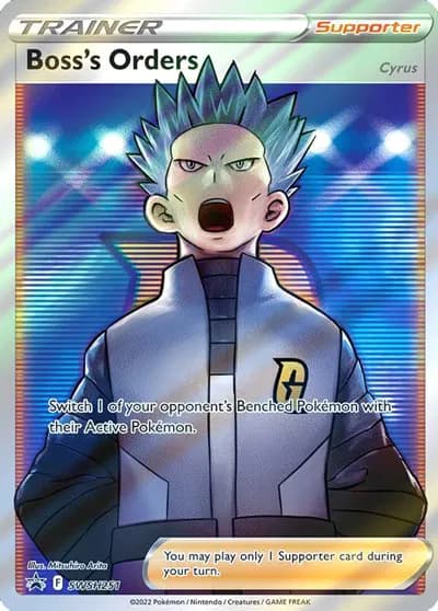 Boss's Orders (Full Art)  Pokemon card