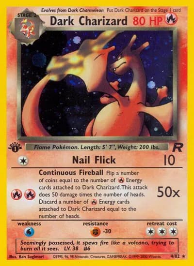 Dark Charizard  Pokemon card