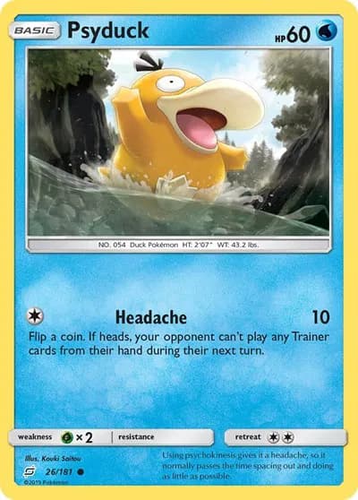 Psyduck  Pokemon card