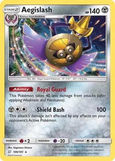 Aegislash  Pokemon card