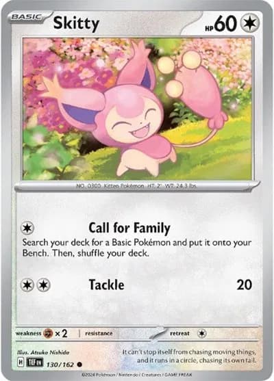 Skitty  Pokemon card