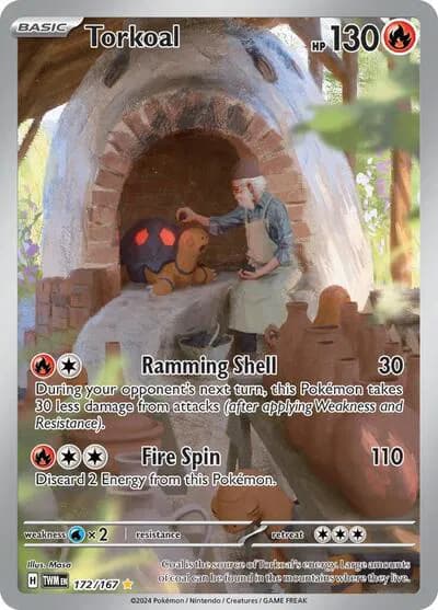 Torkoal Pokemon card