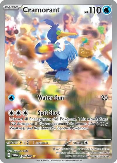 Cramorant Pokemon card