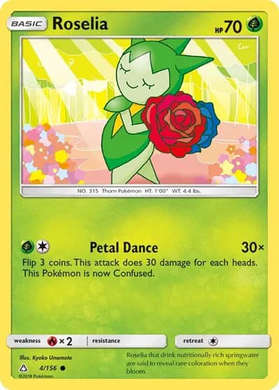 Roselia  Pokemon card