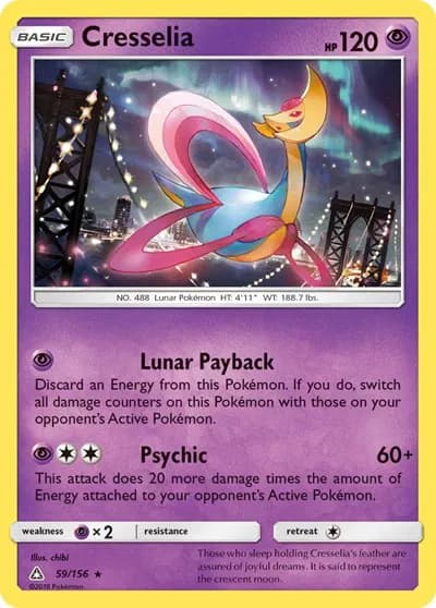 Cresselia  Pokemon card