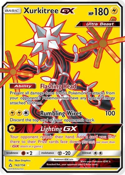 Xurkitree GX (Full Art)  Pokemon card