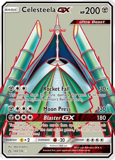 Celesteela GX (Full Art)  Pokemon card