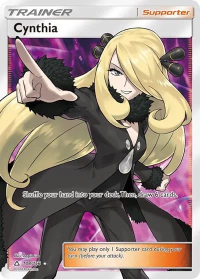 Cynthia (Full Art)  Pokemon card