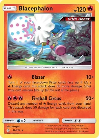 Blacephalon  Pokemon card