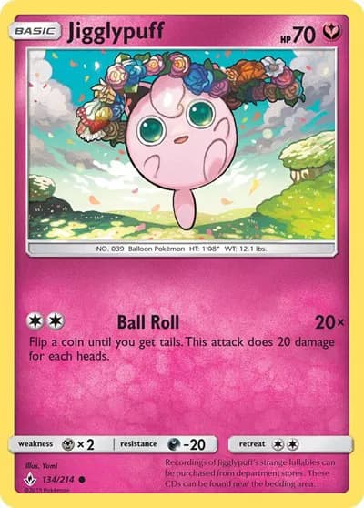 Jigglypuff  Pokemon card