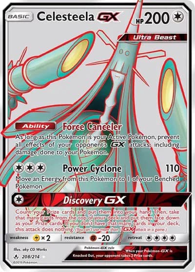 Celesteela GX (Full Art)  Pokemon card