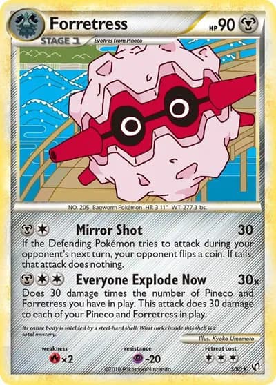 Forretress  Pokemon card