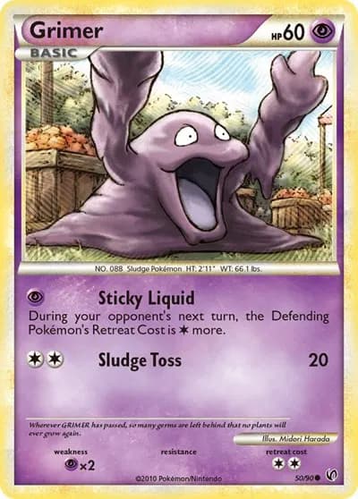 Grimer  Pokemon card