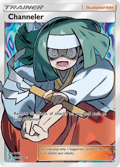 Channeler (Full Art) Pokemon card