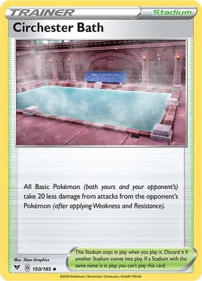 Circhester Bath  Pokemon card
