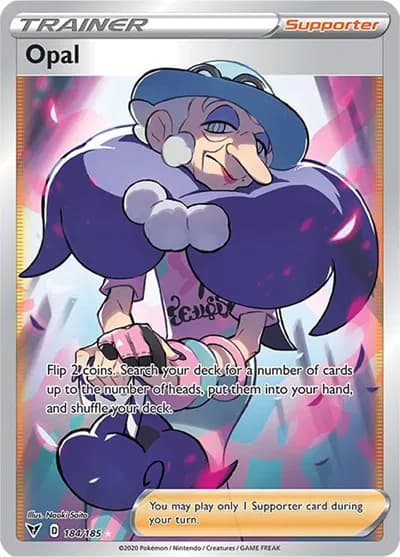 Opal (Full Art)  Pokemon card