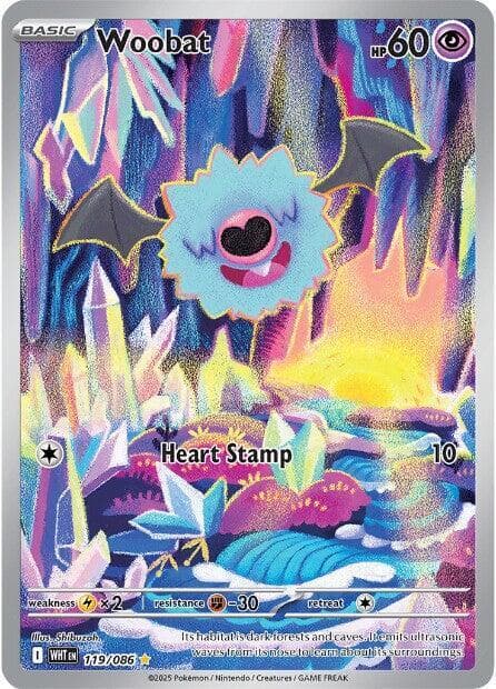 Woobat  Pokemon card