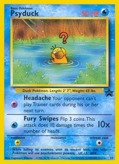 Psyduck  Pokemon card