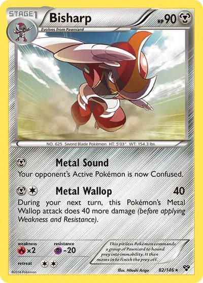 Bisharp  Pokemon card