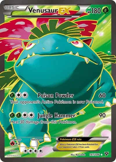 Venusaur EX (141 Full Art) Pokemon card
