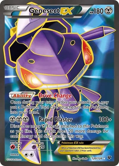 Genesect EX (Full Art)  Pokemon card