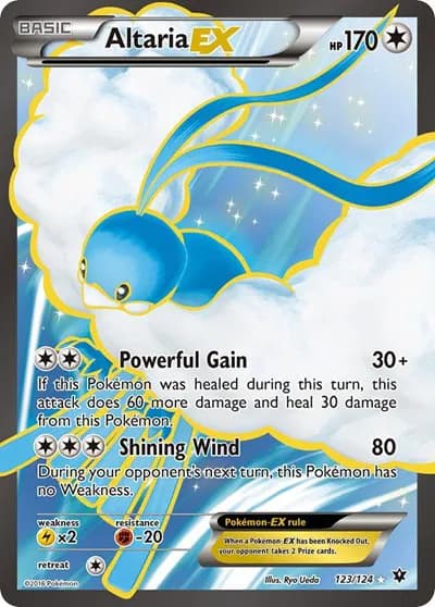 Altaria EX (Full Art)  Pokemon card