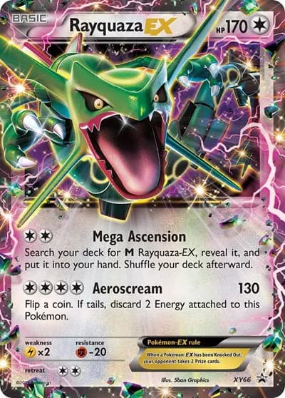Rayquaza EX   Pokemon card